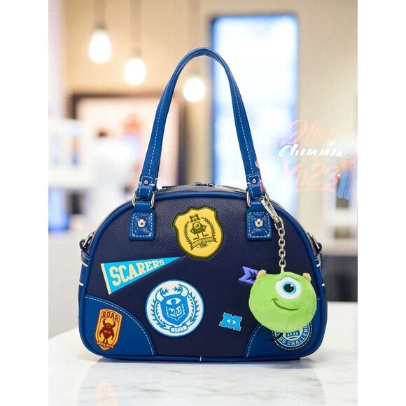 Disney Handbags - Disney Pixar Monsters University Patches Dome Handbag